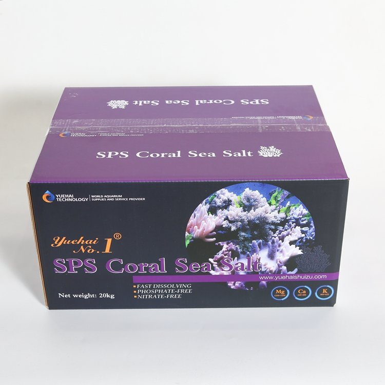 2024 High Quality Live Coral and Fish Salt round Plastic PET Marine Aquarium Salt Cheap and Home Farm Use Packaged in Box