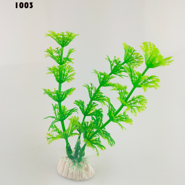Fish tank decoration accessories 10cm simulation water plants aquarium aquatic plastic plants