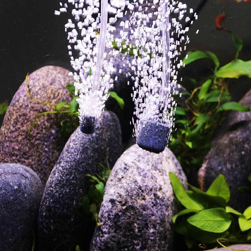 Wholesale ozone aeration stone aquaculture hydroponics fish farm oxygen CO2 bubble diffuser ceramic aquarium air stone