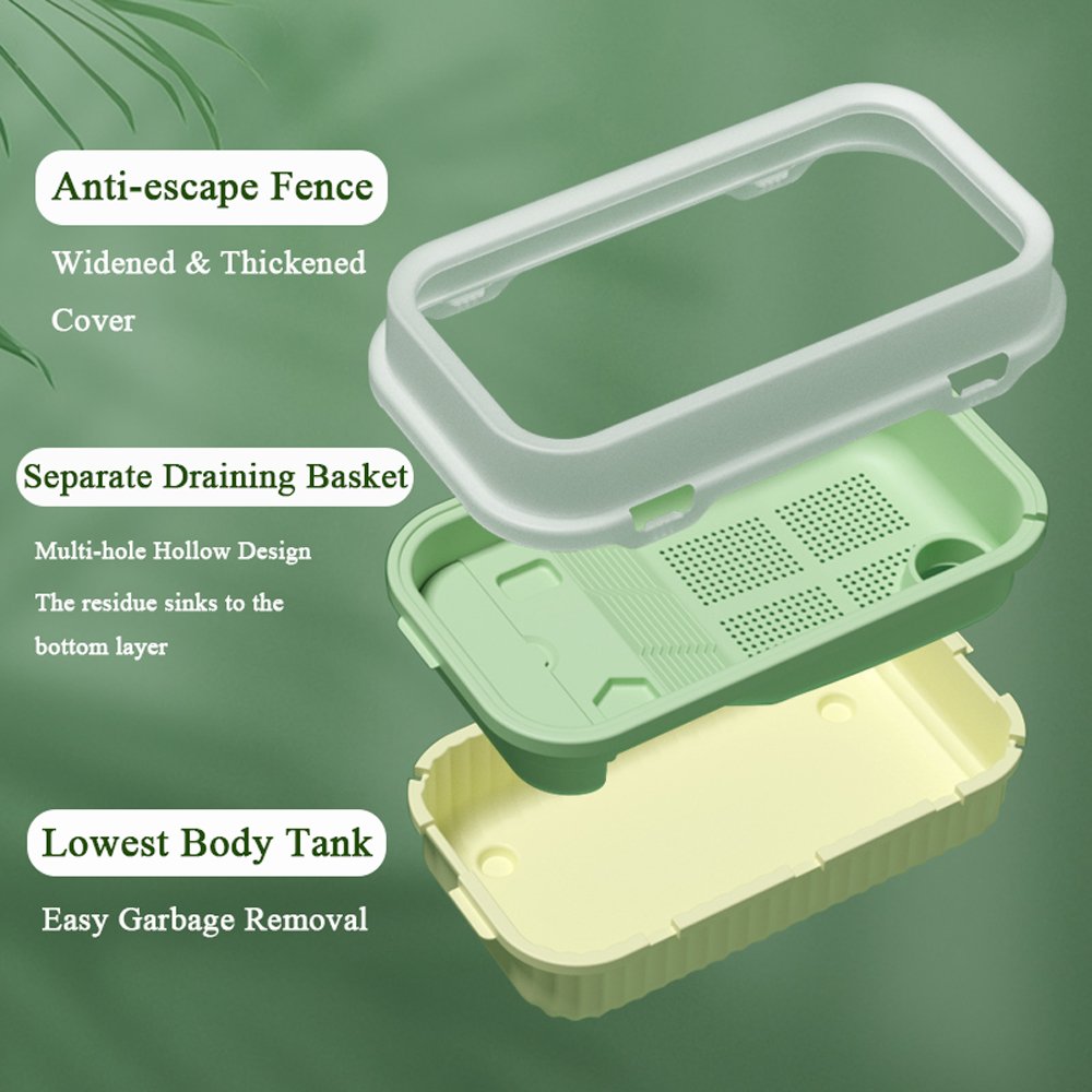 New Arrival Custom Turtle Tank Aquarium Plastic Turtle Tank Kit Tortoise Habitat for Reptile