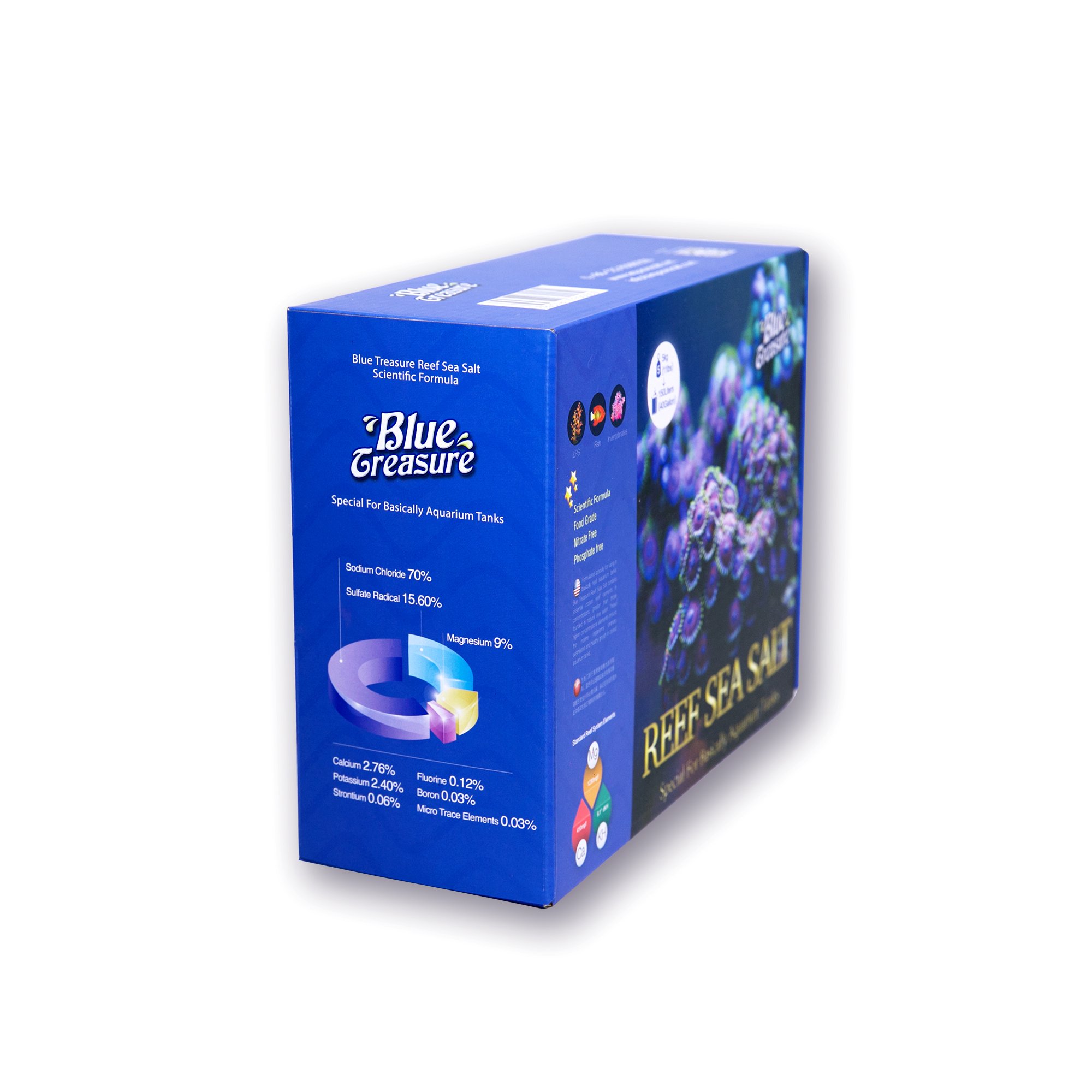 Perfect quality Blue Treasure best aquarium ocean reef salt for sale