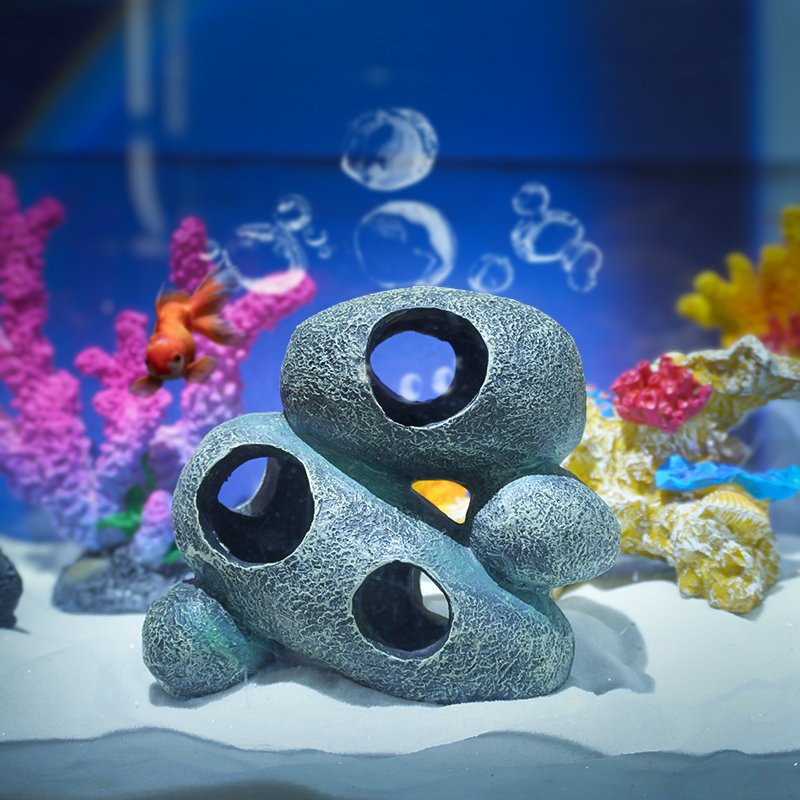 Factory price resin fish and shrimp spawning shed aquaculture fish tank pond shrimp breeding decoration decoration accessories