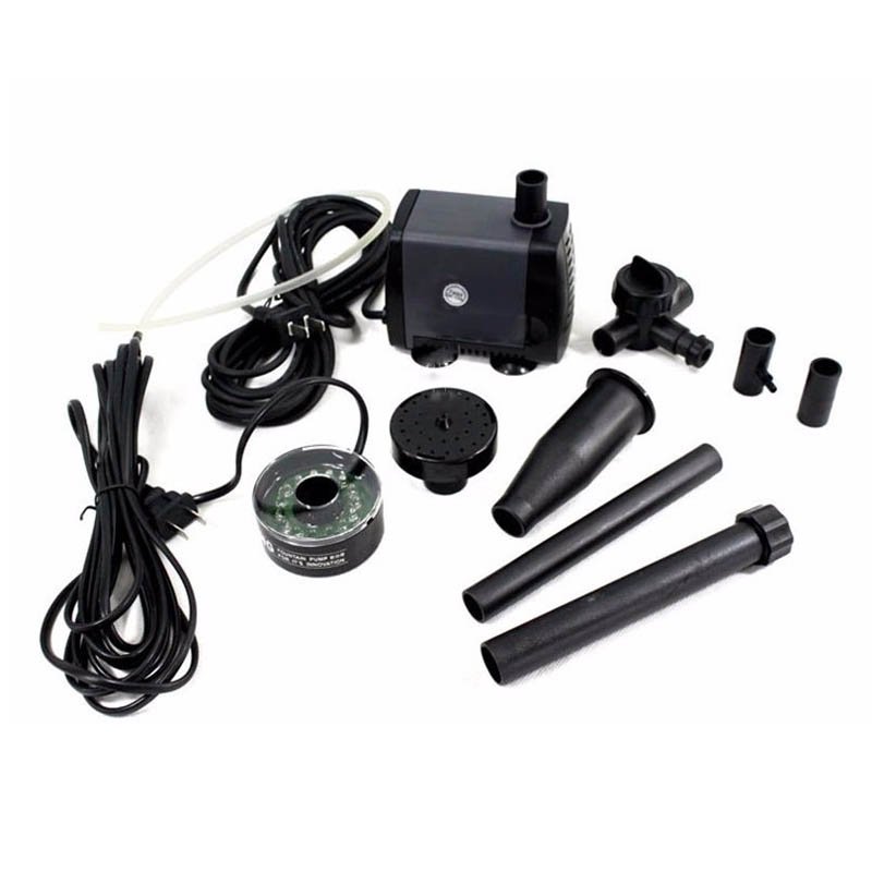 Submersible pump pool fountain flashing pump fish filter landscape fountain pump