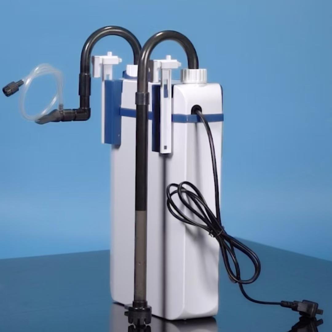 SUNSUN 3 in 1 Large Flow External Hang on Back Aquarium Filter Water Circular Turtle FIsh Tank Filter