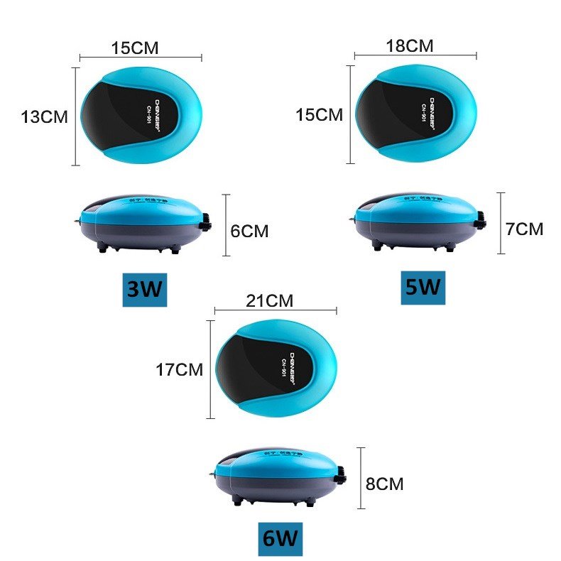 Quiet Aquarium Electric Air Pump Air Compressor Pump for Small Fish Tank