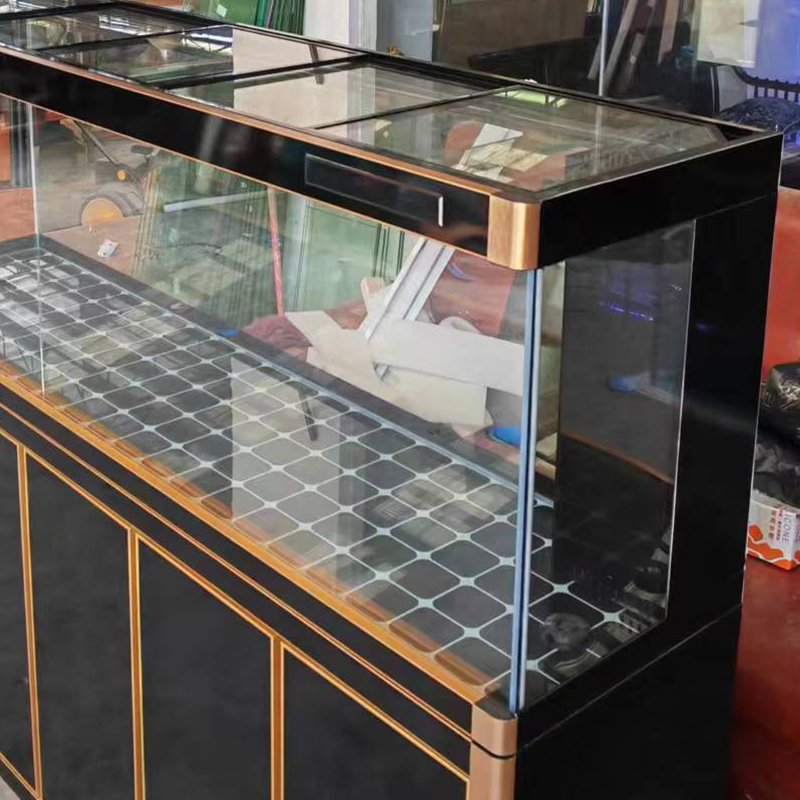 Custom big fish tank aquarium Ultra white Glass Large fish tank aquariums