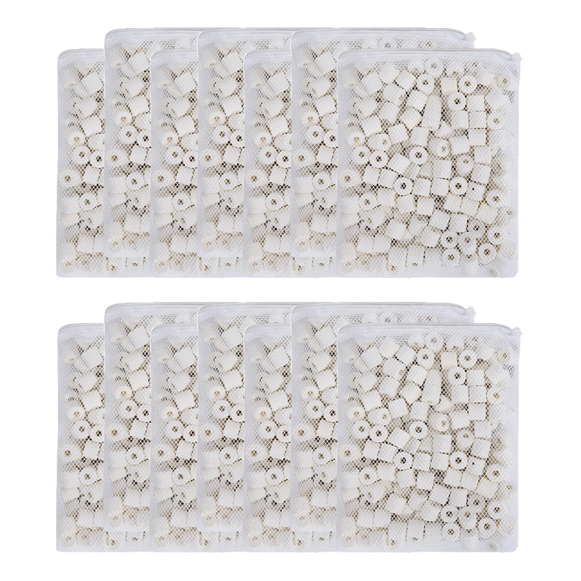 Aquarium Bio Ceramic Rings 500g Filter Media for Pond Fish Tank Canister Filter