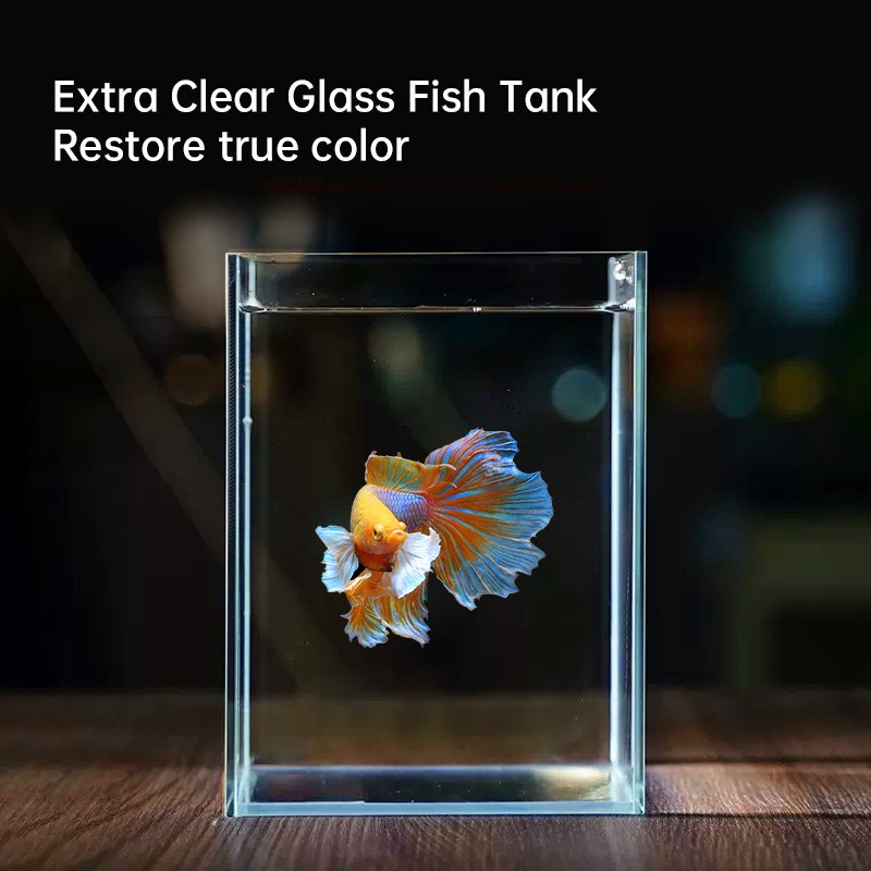 Wholesale Ultra Clear Glass Aquarium Different Sizes 5 In 1 Glass Fish Tank Set