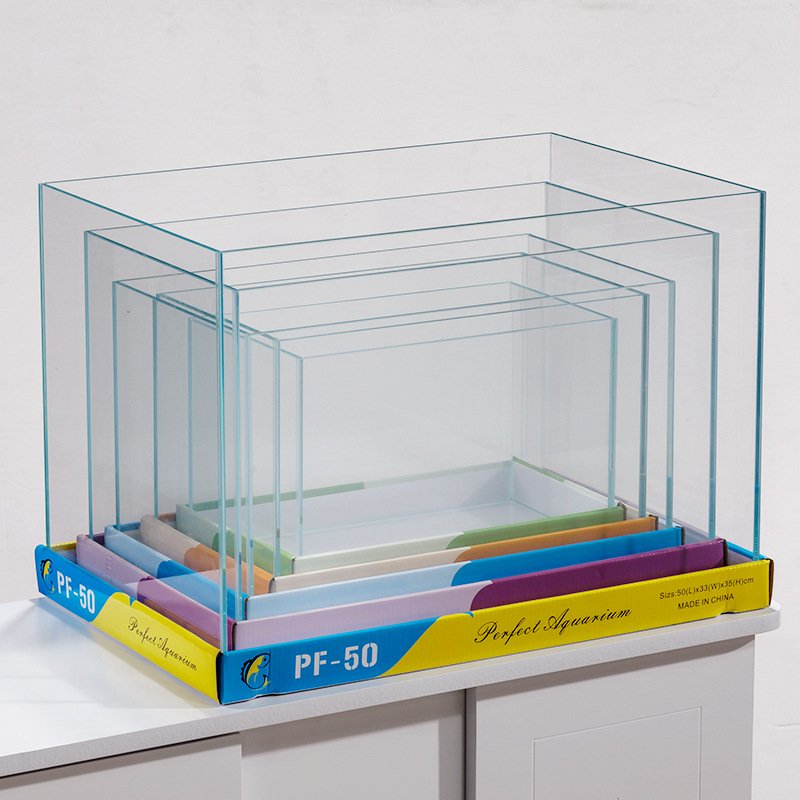Foshan Nanhai Factory Price All Types Customized Glass Aquarium 5 In 1 Glass Fish Tank