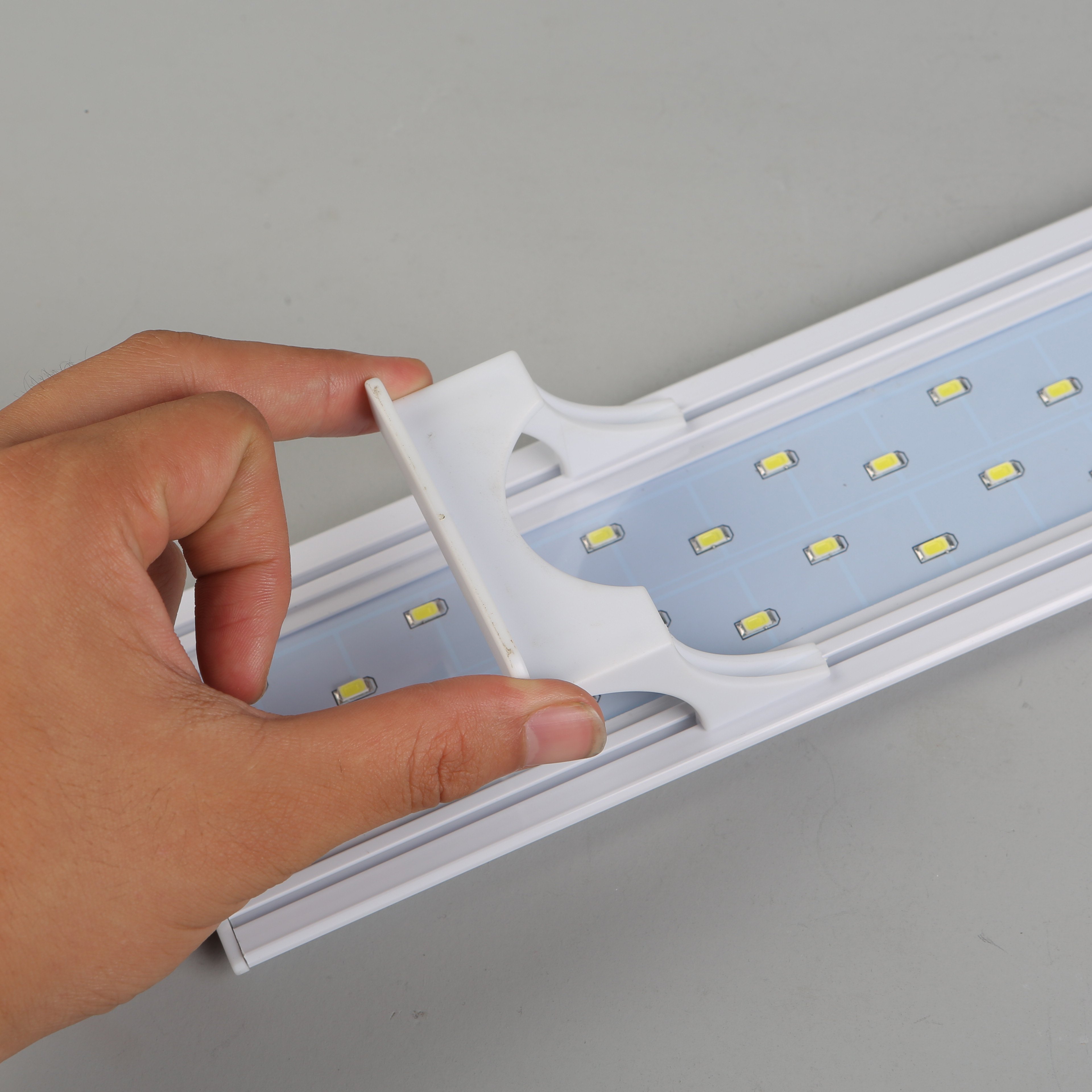 Aquarium fish tank ultra thin bright all optical spectrum led light professional LED water grass lamp