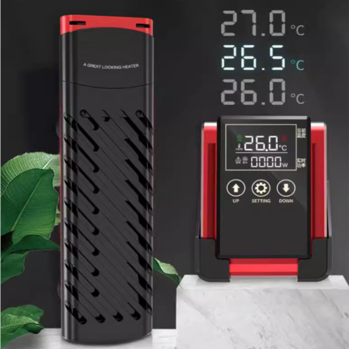 Zaohetian 800W 1000W PCT Intelligent adjustable constant temperature heater Aquarium heating rod fish tank heater
