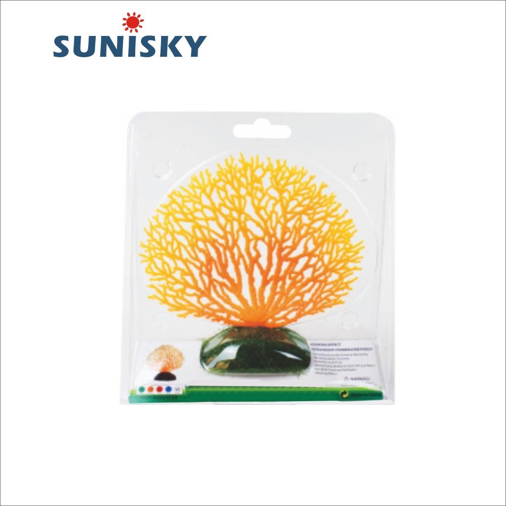 Glowing artificial coral aquarium resin silicone robber ornament for fish tank AM311051DB01