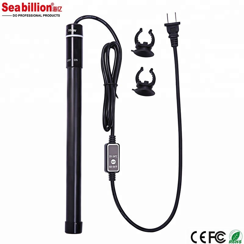 Seabillion Fish tank heater aquarium & accessories Automatic ajustable for fresh water or salt water for sale