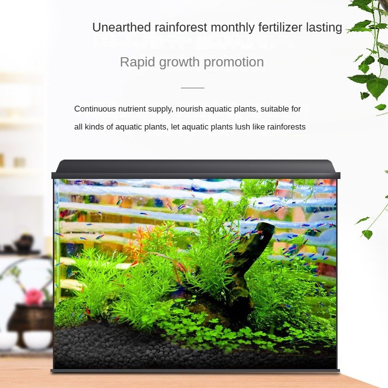 Water, soil, mud, aquarium decoration, no need to wash, pour directly into the fish tank