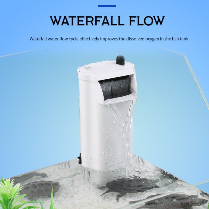 SUNSUN Powerful Aquarium Internal Filter Water Filter Accessories for Turtle Tank