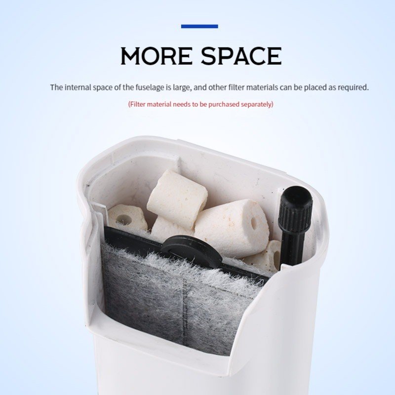 SUNSUN Powerful Aquarium Internal Filter Water Filter Accessories for Turtle Tank
