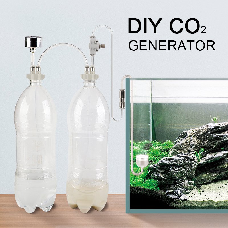 Aquarium Accessories Model D201 coco cola bottle diy co2 equipment planted tank use DIY CO2 generator