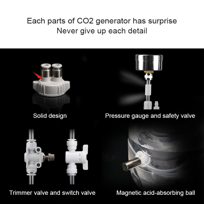 Aquarium Accessories Model D201 coco cola bottle diy co2 equipment planted tank use DIY CO2 generator