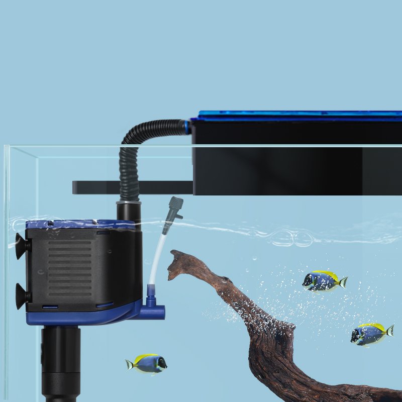 Yee Aquarium Filter Pump 3 In 1 Eco Water Pump External Filter Fish Tank Aquariums With Purifier Small Aquarium Oxygen Pump
