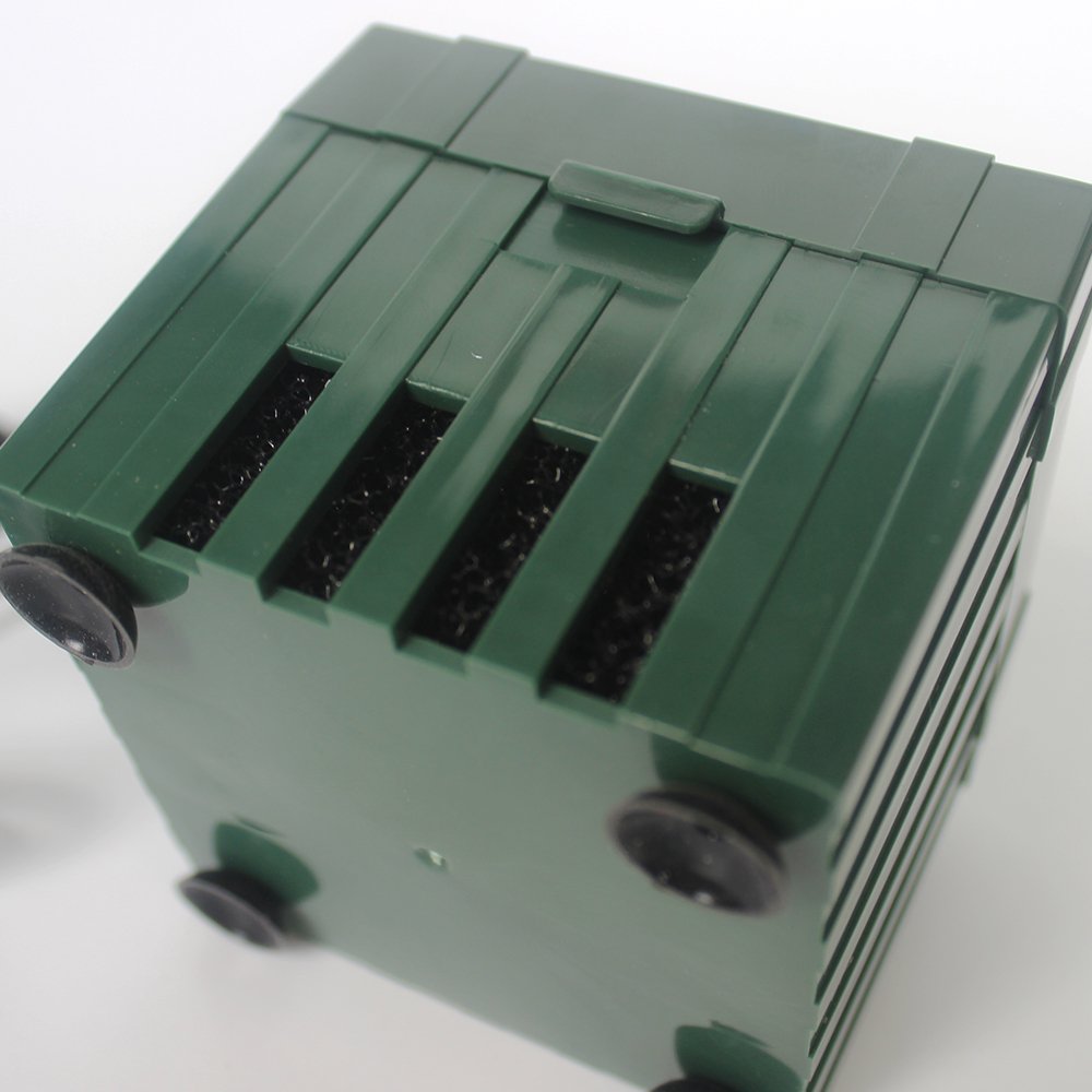 NOMOYPET Factory Price Plastic Green Internal Filter Airdrop Aquarium Filter With Water Pump For Turtle Tank