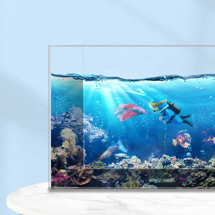 Blue fat diver aquarium pendant aquarium landscaping ornaments small ornaments submerged floating diver