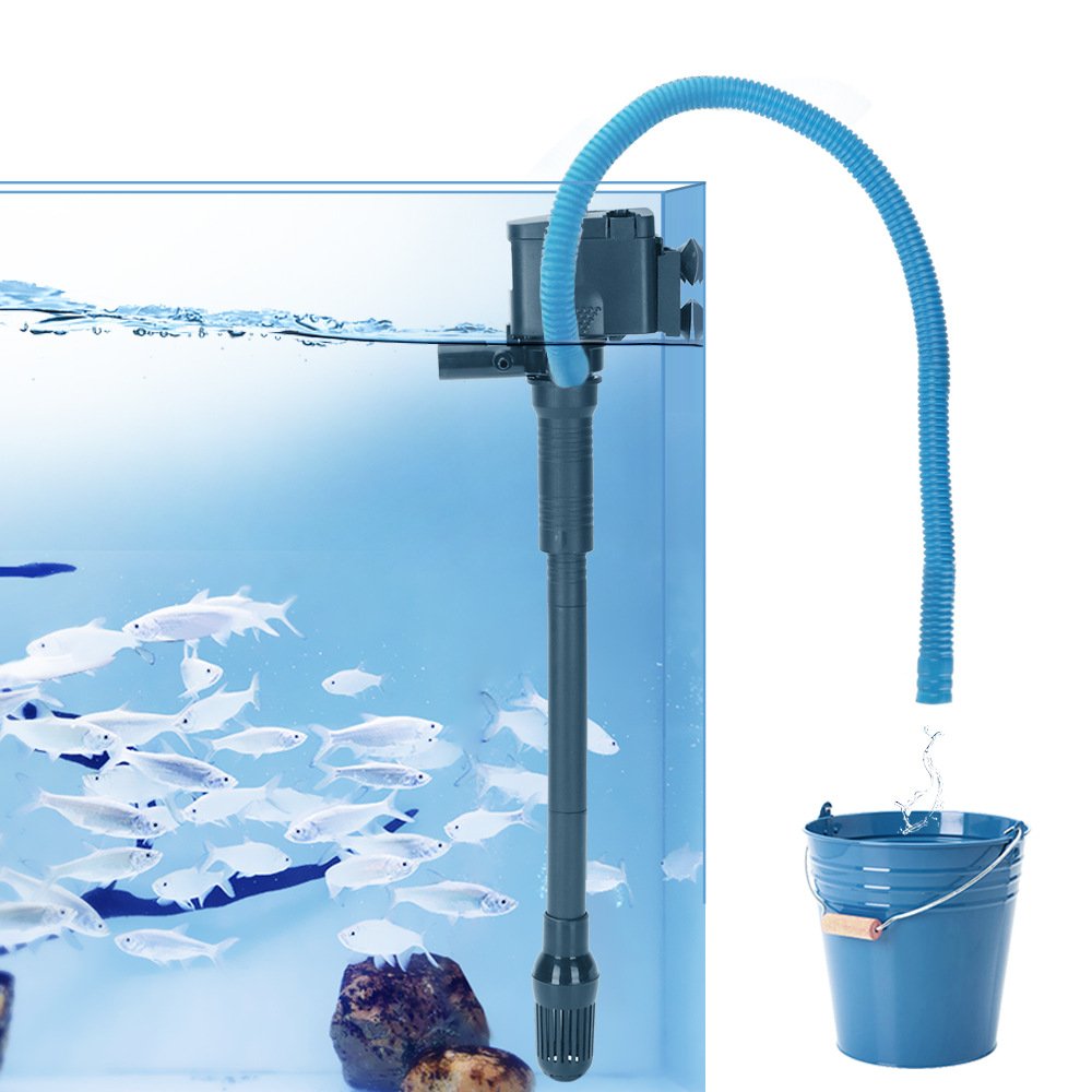 Aquarium Air submersible pump filter oxygen 3-in-1 upper filter Plastic Fish Filtration equipment for Fish Farm