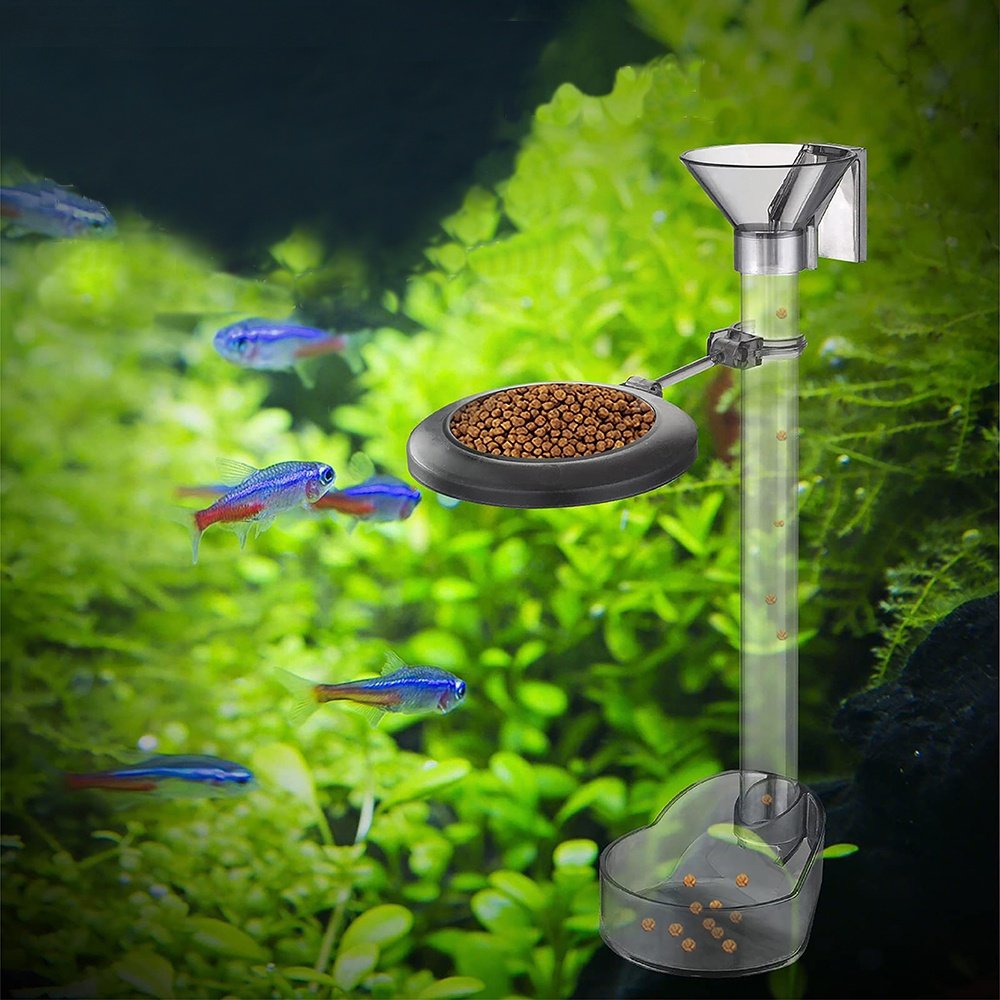 New Design Aquarium Water Inlet Outlet Tube Kit Fish Acrylic Pipe Tube Fish Feeder Tube