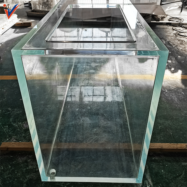 Leyu Factory Clearance Sale Professional Customized Shapes High Transparent Acrylic Fish Tank For Aquarium