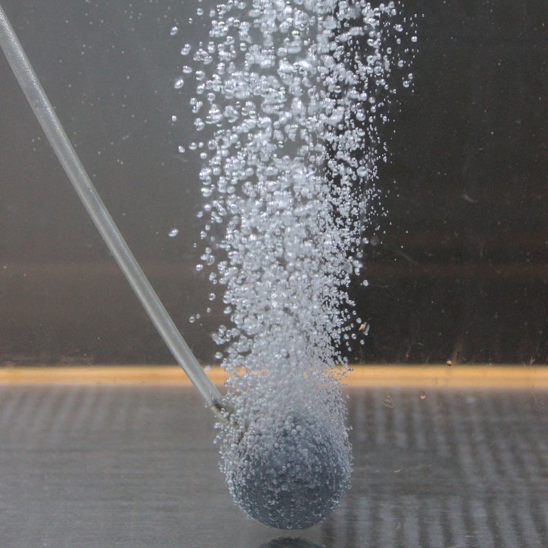 Top selling stock bubble small pellet round air stone for aquarium