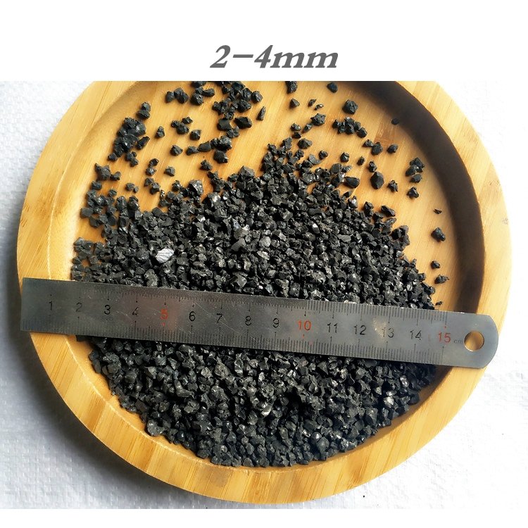 natural black gravel sand for aquarium decoration