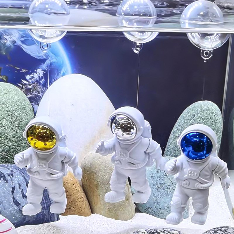 New Arrival Astronaut Aquarium Accessories Decoration Fish Tank Ornaments Water Floating Aquarium Fish Tank Accessories