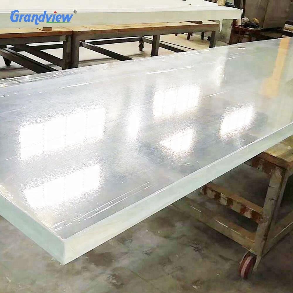 Thick clear acrylic sheet for aquarium mini acrylic or acrylic oval coffee table fish aquarium