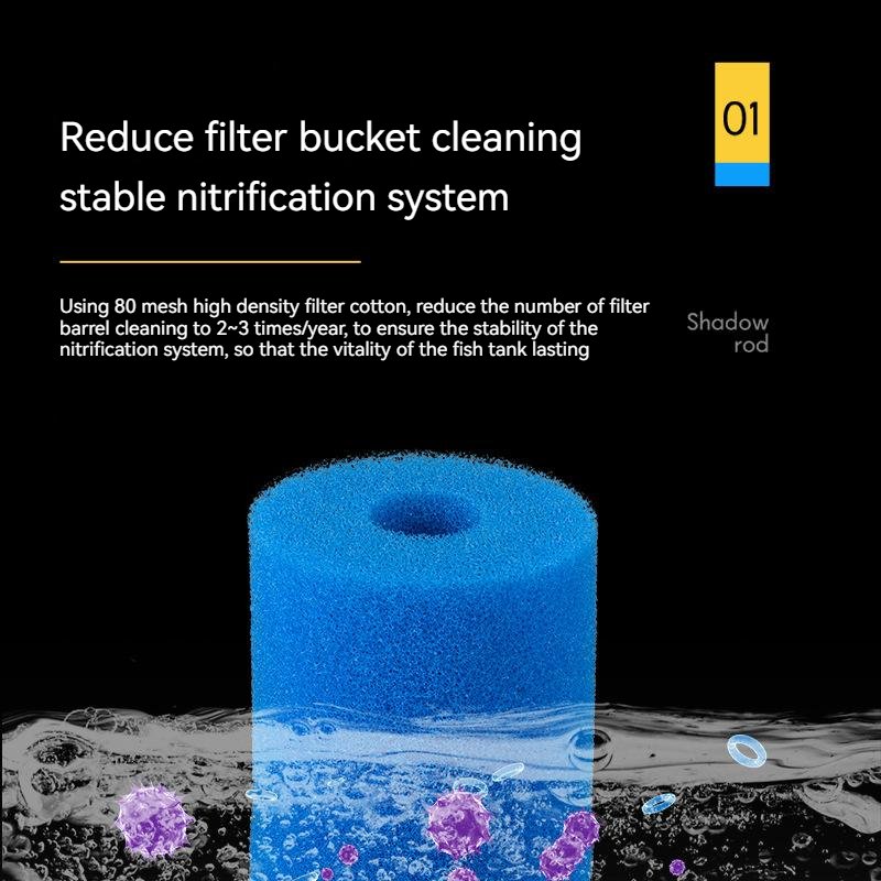 High Performance Canister Filter Aquarium External Canister with Joint