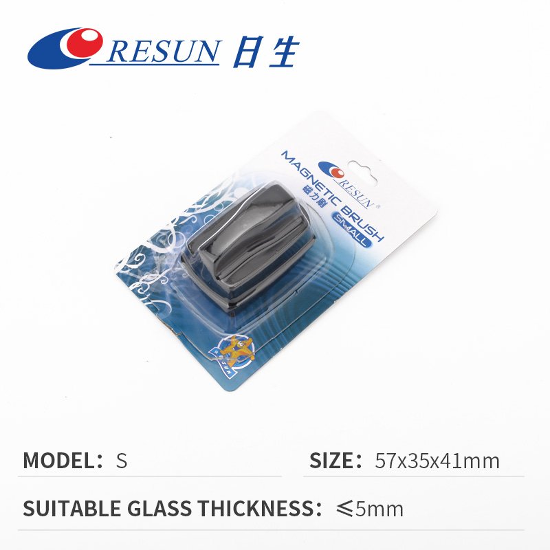RESUN MB-S Magnetic Brush for Aquarium Fish Tank Glass Cleaning