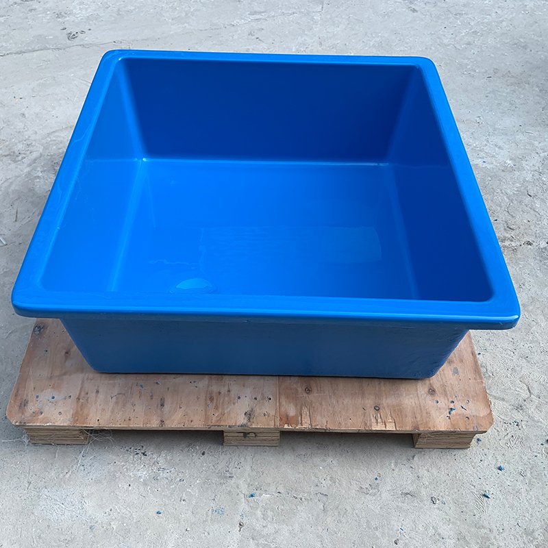 Factory customization high quality fiberglass above ground breeding with window aquaponics larval hatchery fish tank aquariums