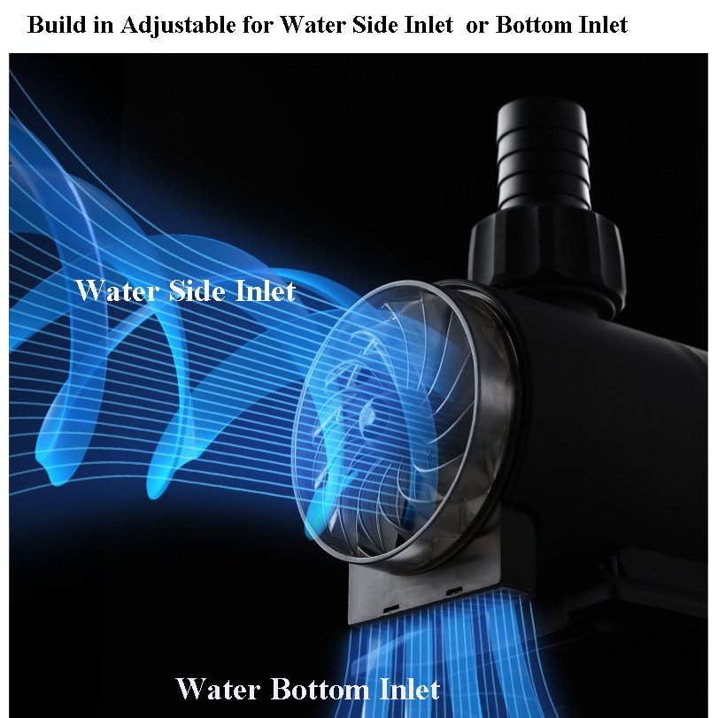 Hsbao New Product Customized Aquarium Marine Freshwater DC Water Pump Submersible sump Circulation Return dc circulation pump