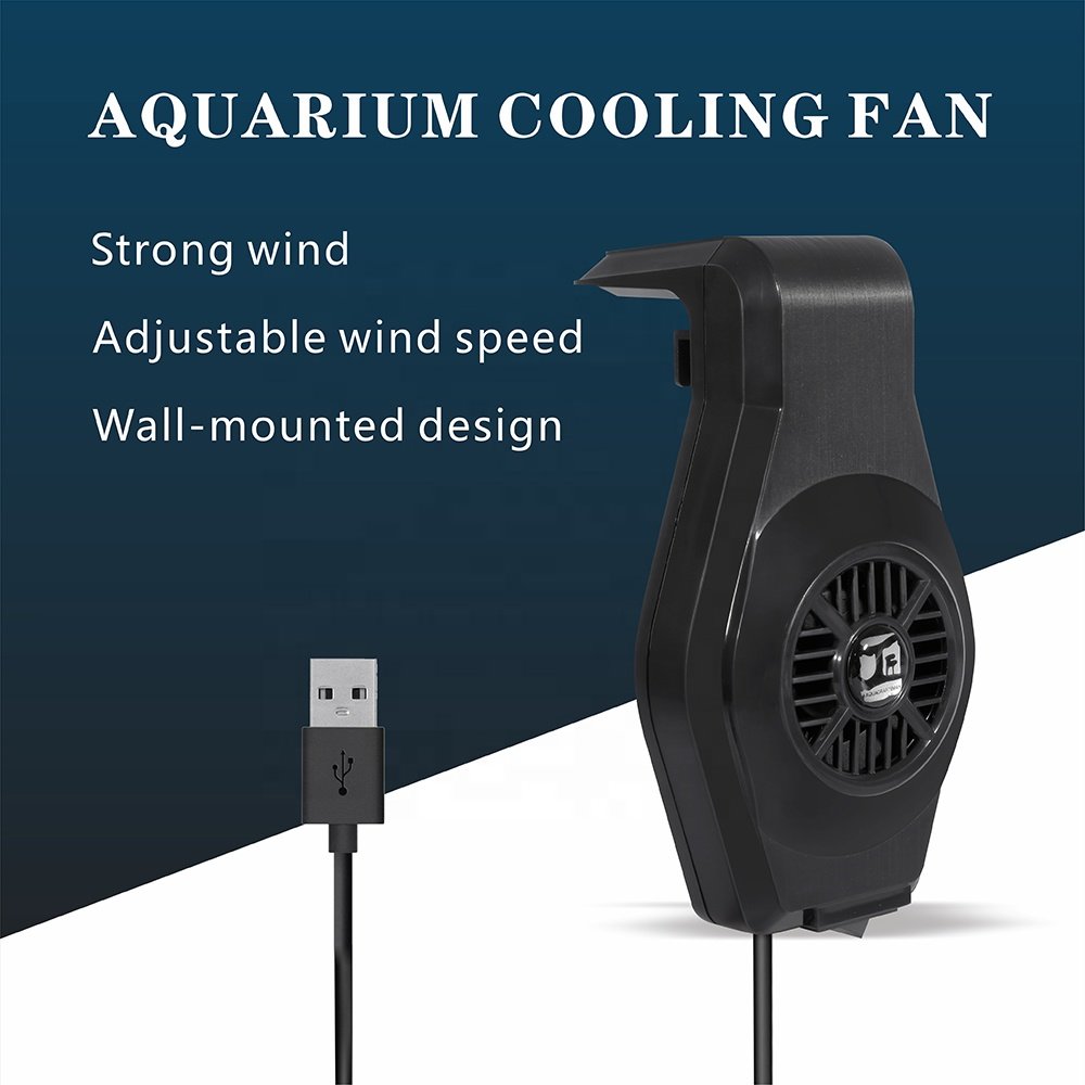 Aquarium Cooling Fan Fans Fish Tank Cold Wind Chiller Adjustable 2 Level Wind Control Cooler Fan