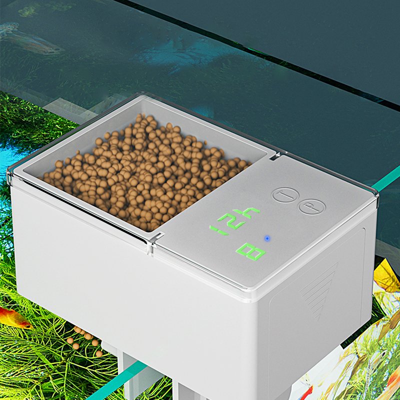 New automatic feeders that don't clog fish tanks Intelligent timed feeding of fish Automatic Fish Feeder for Aquarium