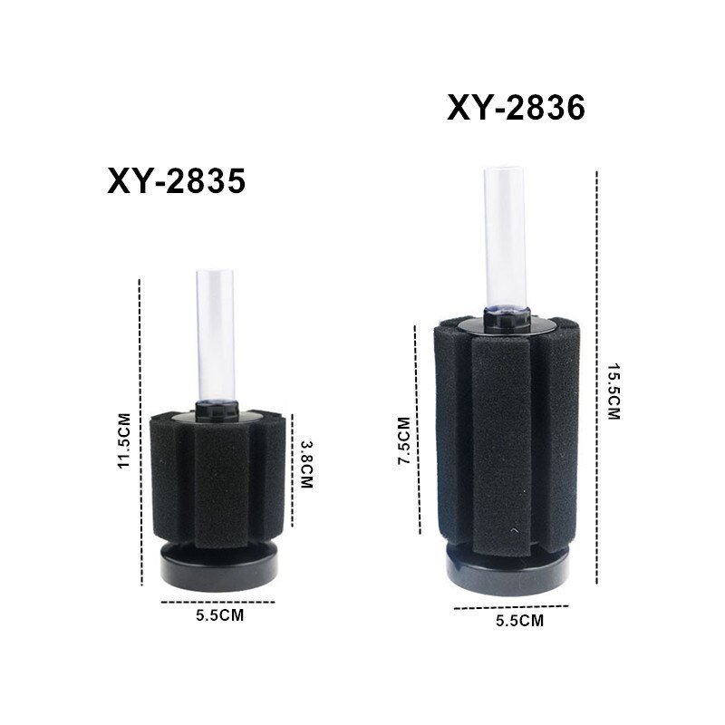 Wholesale aquarium xinyou sponge filter xy-2836 xy-2835 sponge filter for aquarium