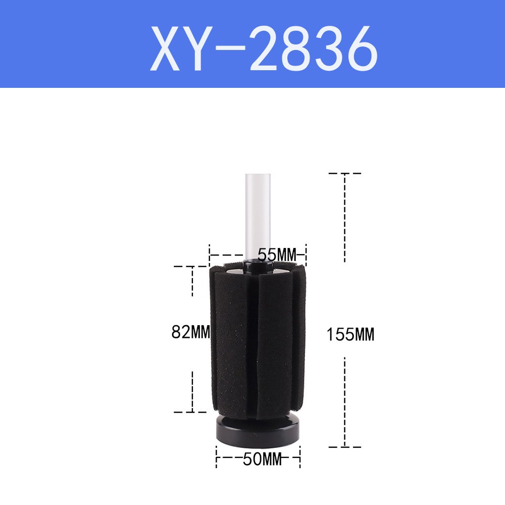 Wholesale aquarium xinyou sponge filter xy-2836 xy-2835 sponge filter for aquarium