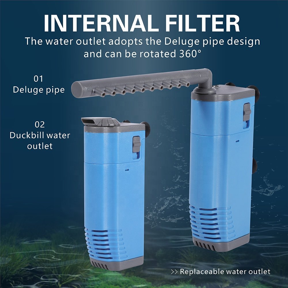 High Quality Submersible Internal Filter Aquarium fish tank internal filter aquarium For Fish Tank