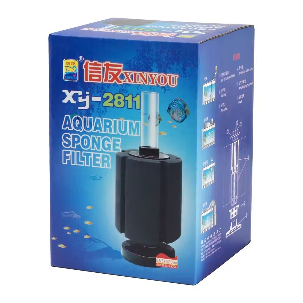 Xinyou Xy-2810 XY-2811 XY-2812 XY-2813 Bio Sponge Filter _ Aquarium Sponge Filter