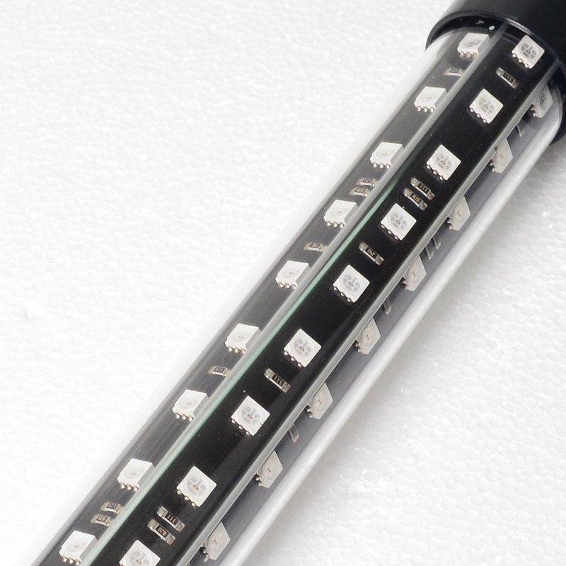 36w Glass aquarium three rows LED aquarium light plastic fish tank LED lighting three rows of diving lights