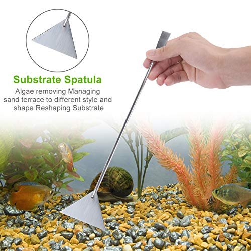 Substrate Spatula Stainless Steel Aquarium Fish Tank Aquatic Plants Tool best quality in cheap price supplier from Pakistan
