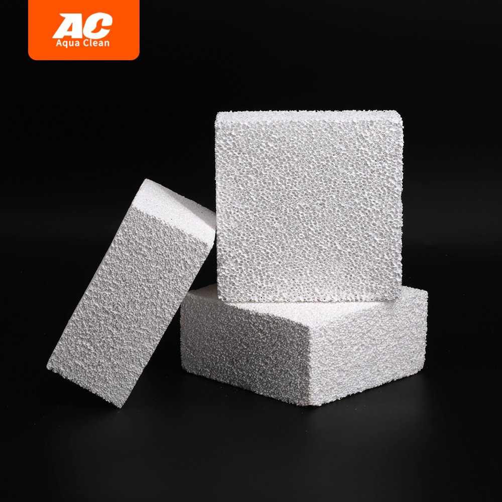 Aquaclean Bio-Filter Media ceramic brick 10*10*5 cm for Marine and Freshwater Aquariums