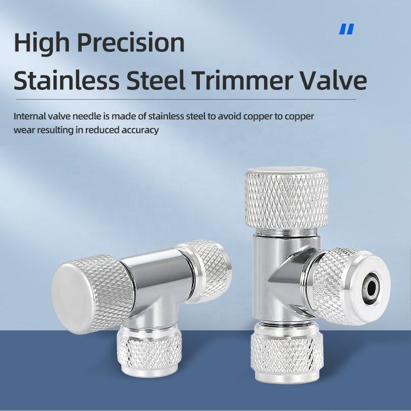 ZRDR co2 trimmer Valve Aquarium straw tank pressure reducing valve CO2 CO2 refiner single head DIY regulator