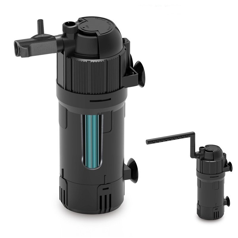 Freshwater And Seawater Adjustable Water Flow Fish Tank Aquarium Internal Filter Submersible UV Filter pump