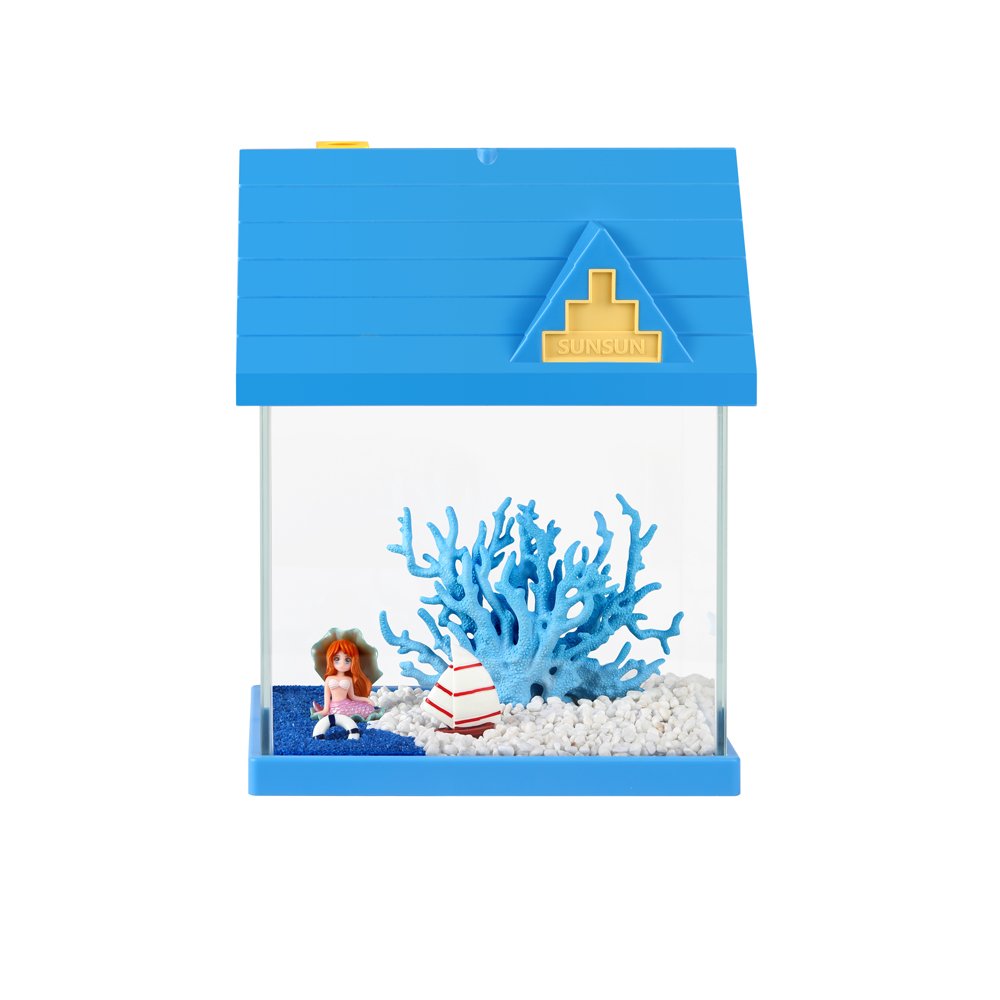 Custom High-quality Fashionable Small Fish Tank Self Cleaning Aquarium