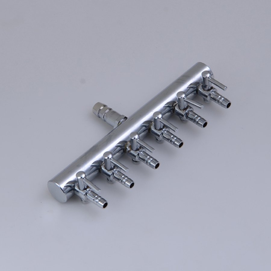 Aquarium Accessories Metal Air Volume Control Valve Air Distributor one way in