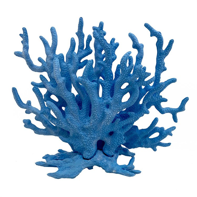 2024 New wn Beautiful Aquarium Ornament Red Artificial Soft Corals For Fish Tank